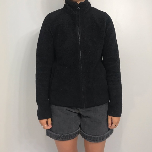 JOE FRESH FUZZY SHERPA ZIP UP! - Picture 2 of 2